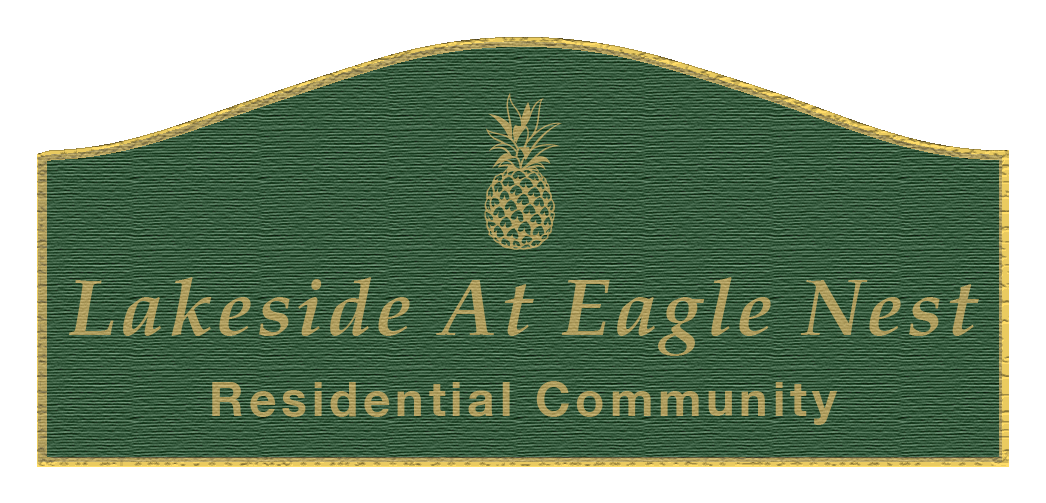 Lakeside at Eagle Nest, Little River, SC, Homeowners Association, Logo